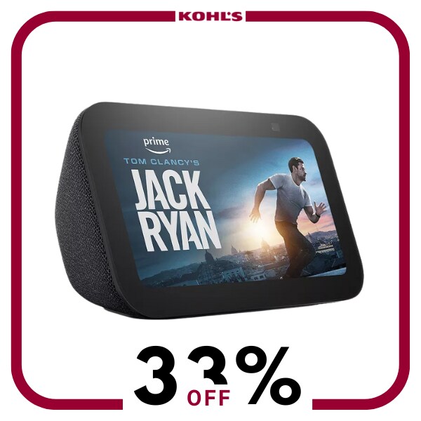 A black Amazon Echo Show
