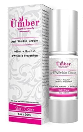 Umber retinol cream bottle