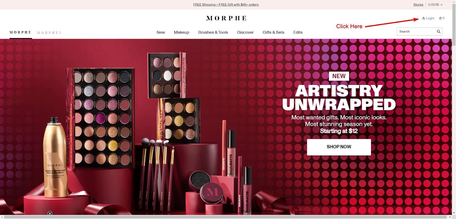 Morphe Member Home Page