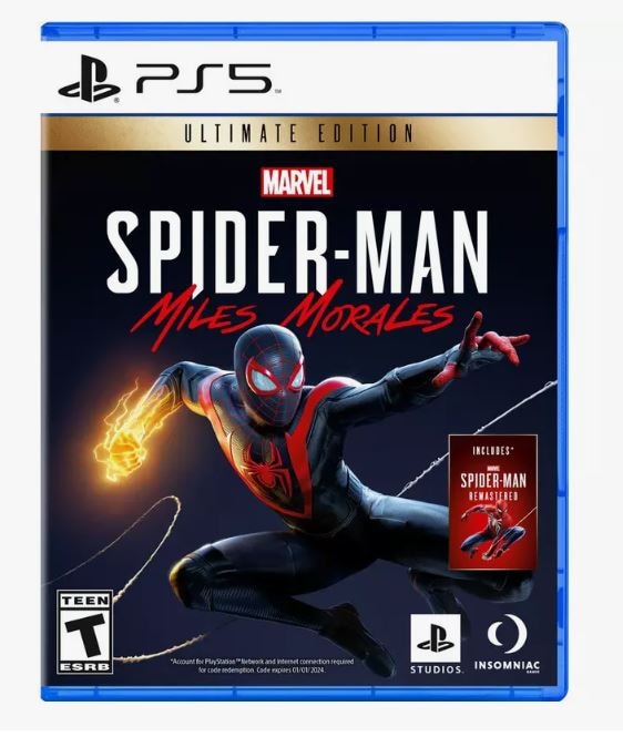Marvel's Spider-Man Miles Morales Ultimate Edition for the PS5
