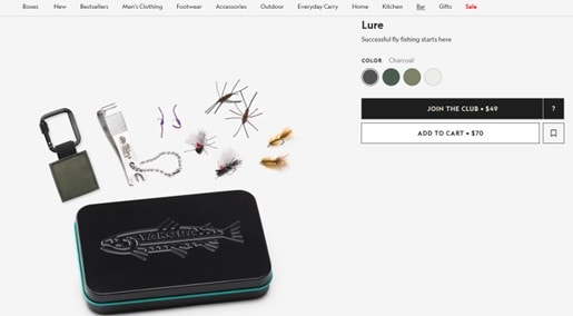 BespokePost website screenshot