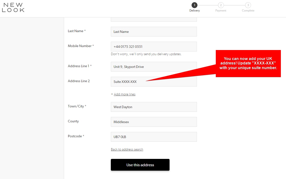 How to Ship New Look Internationally in 3 Easy Steps 5