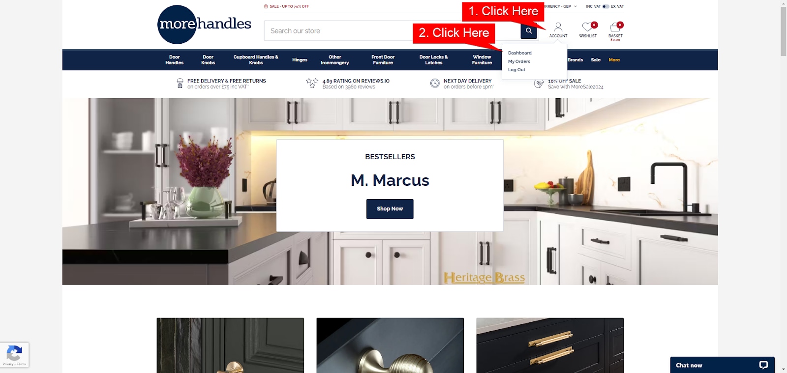 More Handles Member Home Page