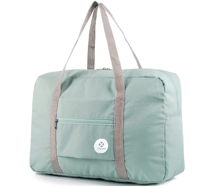 1234567 Narwey For Spirit Airlines Foldable Travel Duffel Bag Tote Carry on Luggage Sport Duffle Weekender Overnight for Women and Girls