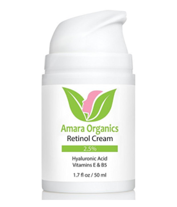 Amara Retinol Cream pump bottle