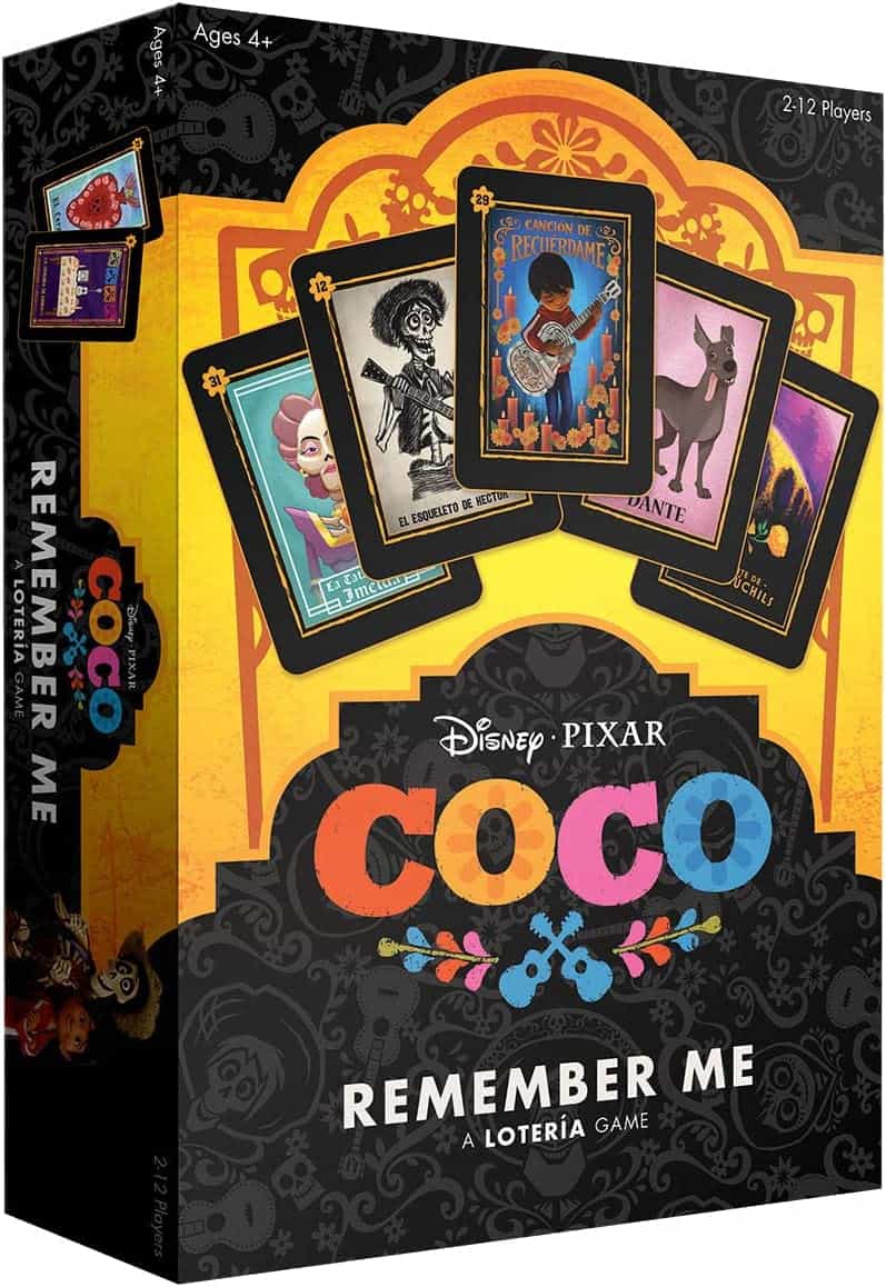 Coco Remember Me A Loteria Game box