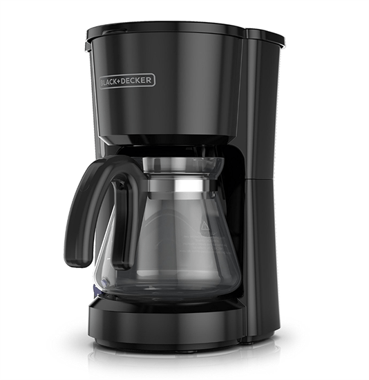 Black + Decker CM1100B 12 Cup Programmable Coffeemaker, Black.