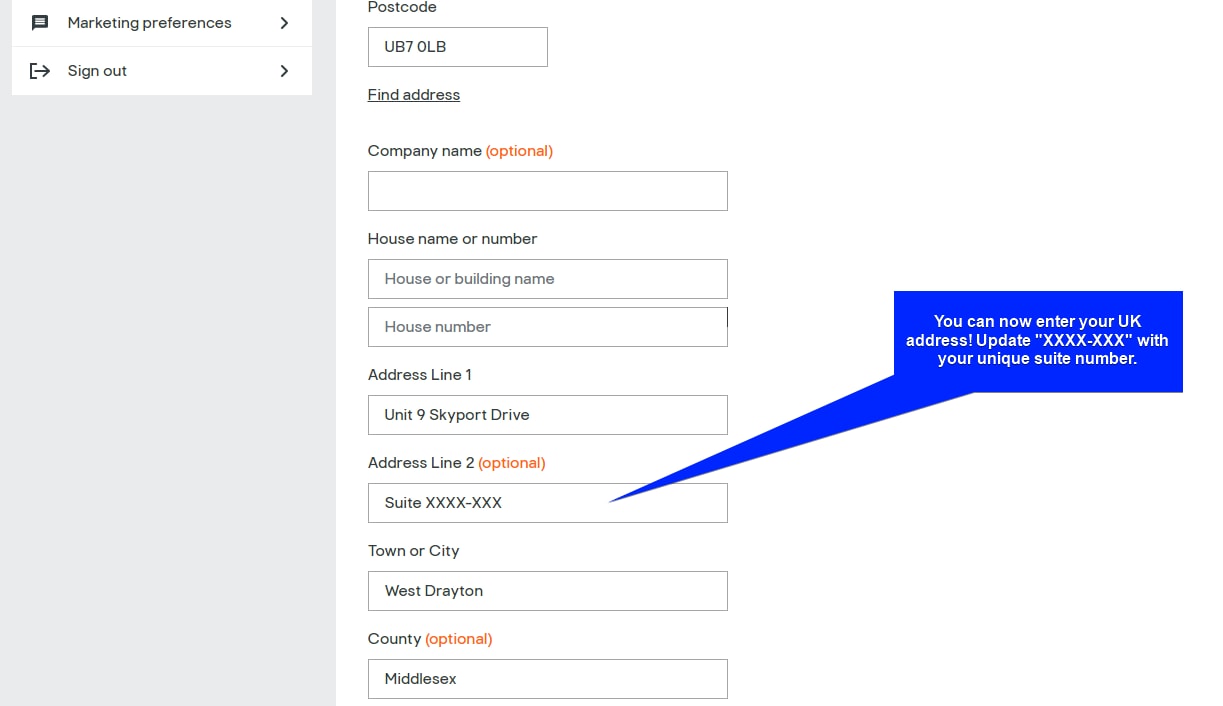 How to Ship B&Q Internationally in 3 Easy Steps 3