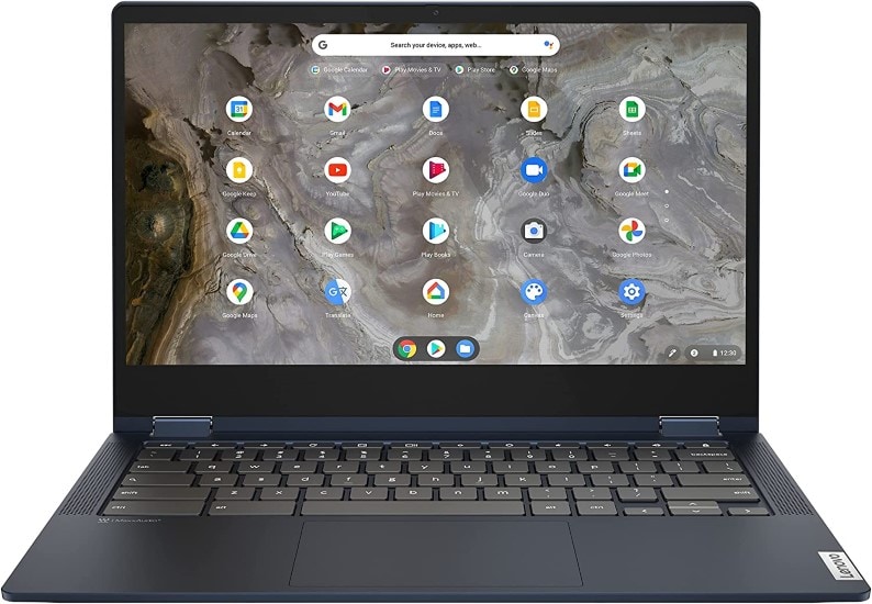 Lenovo IdeaPad Flex 5i 2022, Chromebook 2-in-1, Laptop, Chrome OS,13.3&quot; FHD, Touch Display - 8GB Memory,128GB Storage, Intel Core i3 11th Gen in Abyss Blue