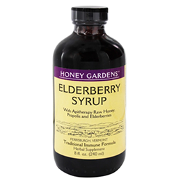  8 fl. oz. of Elderberry Syrup Extract with Propolis from Honey Gardens