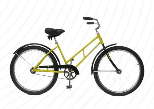 Supersized Newsgirl bicycle from Zize Bikes in yellow