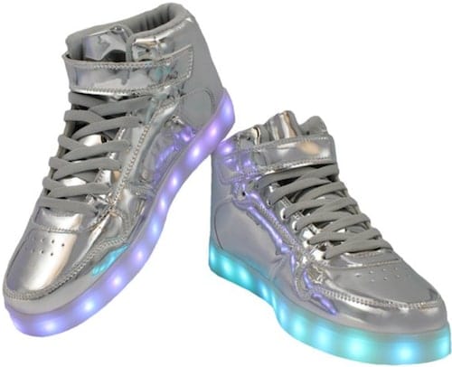 HarlanLi Have Wings LED 7 Colorful Light Up Shoes Flashing Sneakers for Kids Boys Girls 