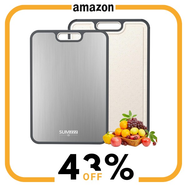Two titanium cutting boards