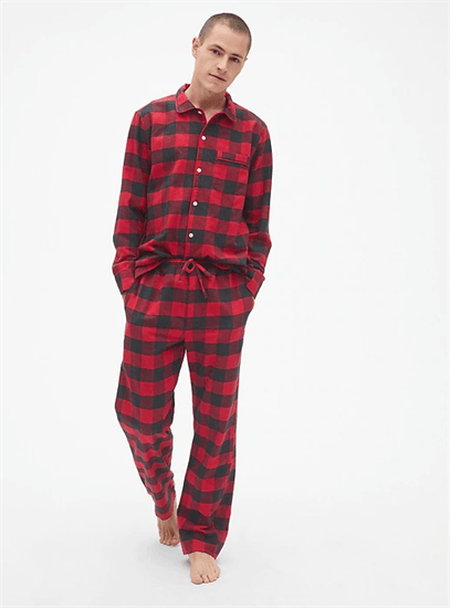 gap buffalo plaid pajamas