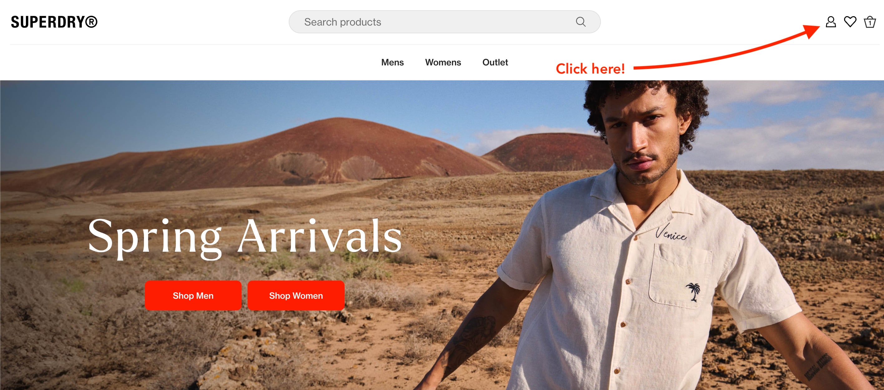 Superdry Member Home Page
