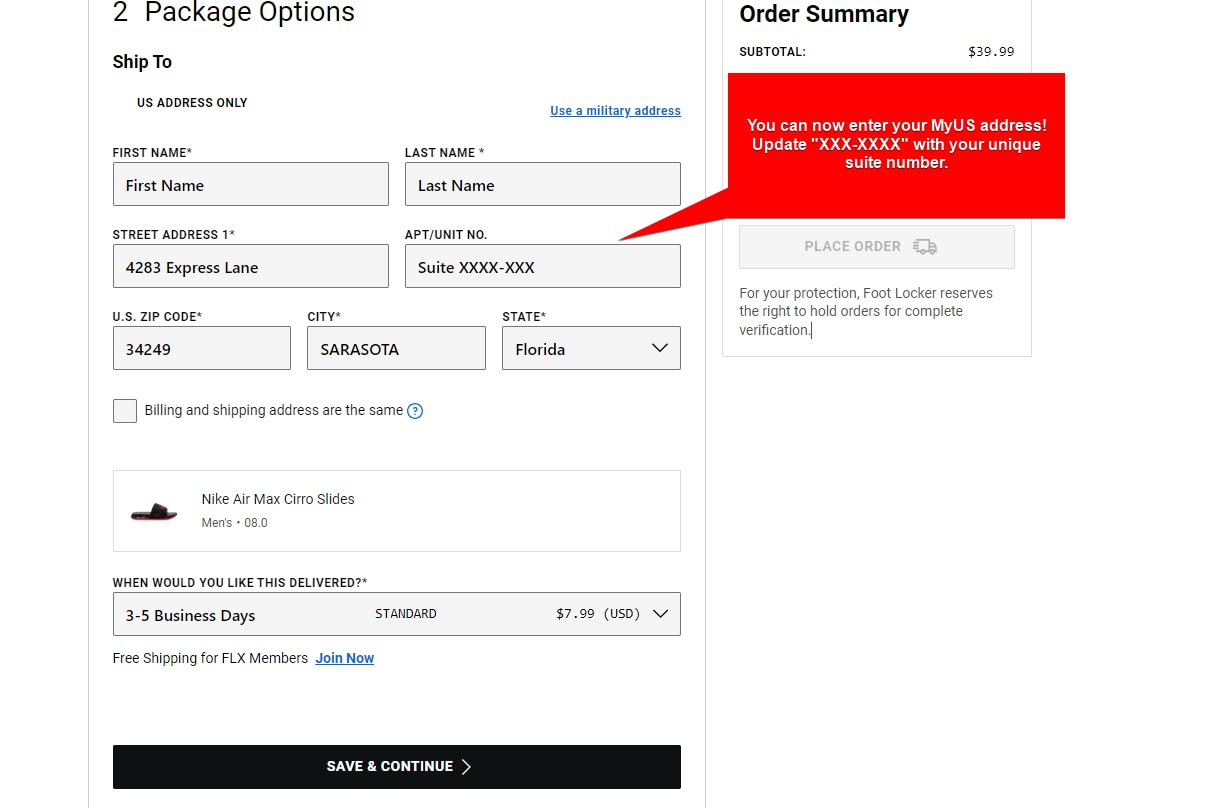 How to Ship Foot Locker Internationally in 3 Easy Steps 4