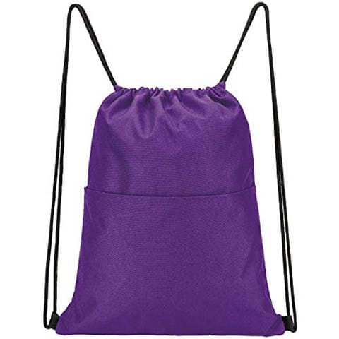Purple Vorspack Drawstring Backpack 