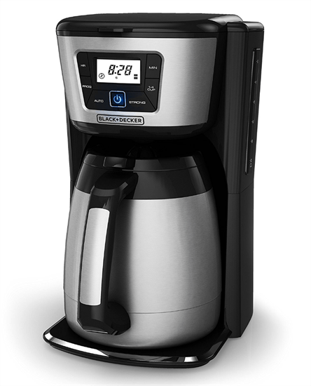 BLACK+DECKER 12 Cup Programmable Coffee Maker - Black CM1100B