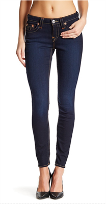 Women's dark skinny jean by True Religion