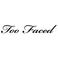 Too Faced cosmetics logo with two pink bows