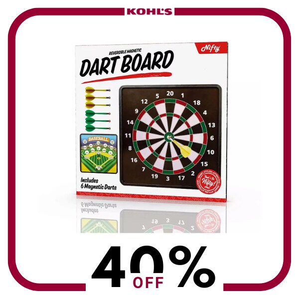 A box for a dartboard game