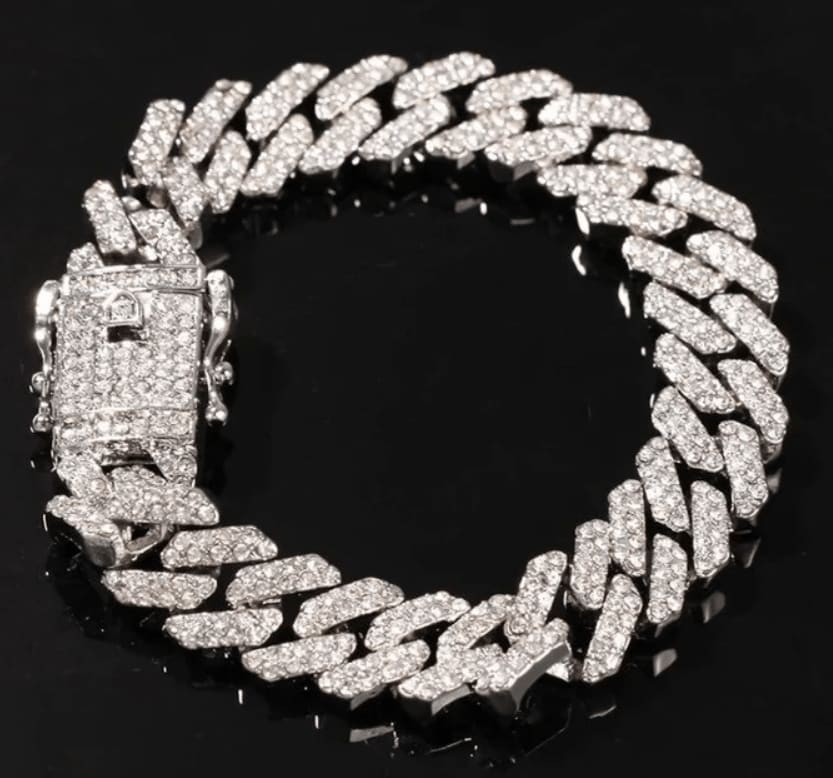 12mm s link cuban bracelet