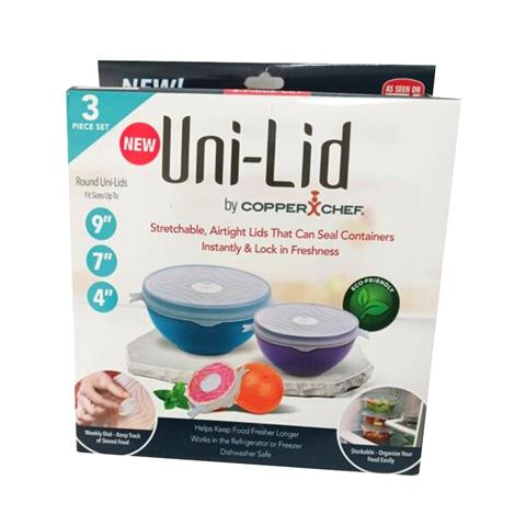 Uni-Lid 3 Pack by Copper Chef