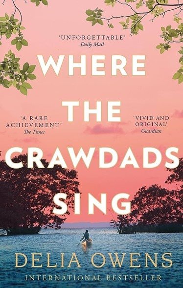 Cover of the book “The Crawdads Sing” by Delia Owens