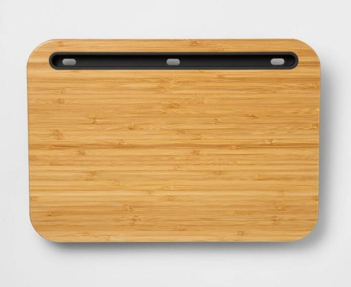 wooden lap desk for work and school