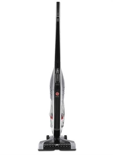 Front view of a Hoover Linx cordless stick vacuum cleaner