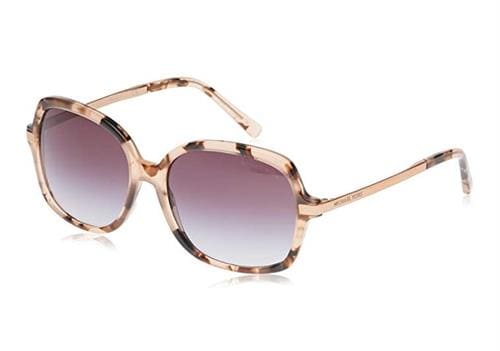 Michael Kors sunglasses in light tortoise with clear acetate arms