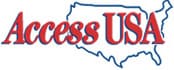 Access USA Logo with United States Outline