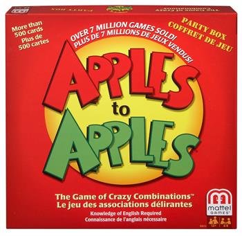 Apples to Apples card box