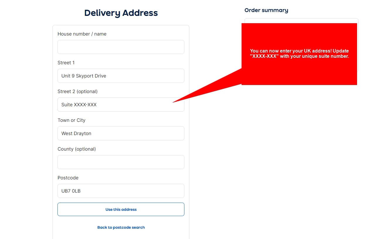 Add MyUS Address to AO Guest Checkout