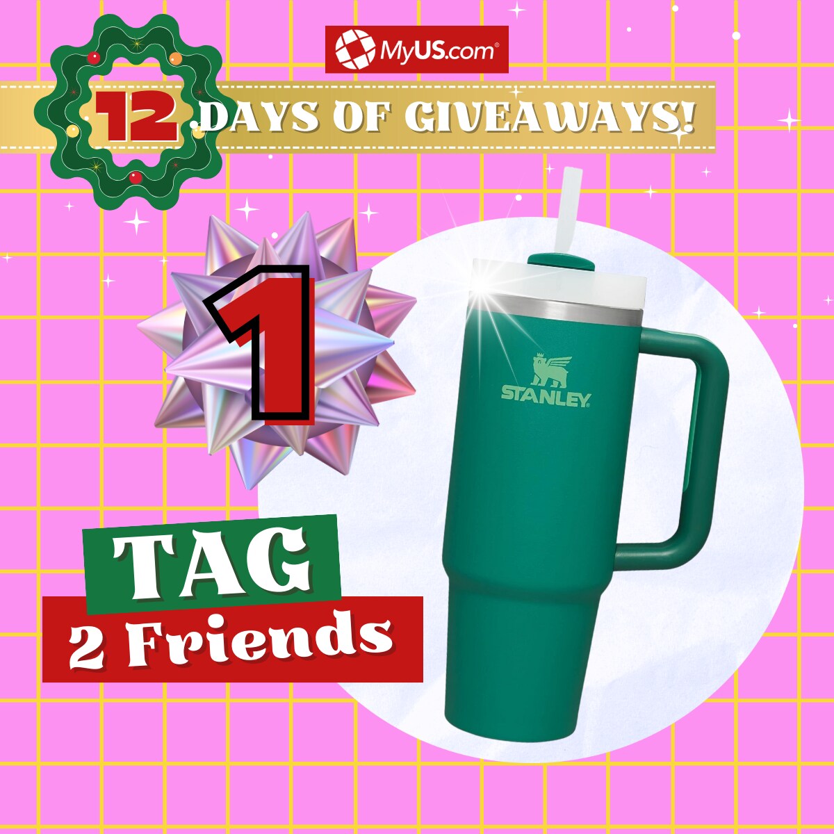 Tag 2 Friend to win a Stanley Travel Mug