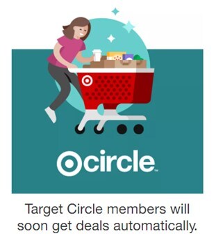 blue graphic promoting Target Circle