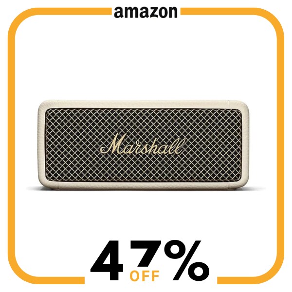 A white speaker