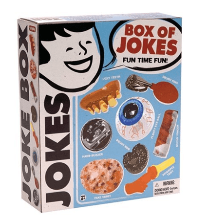 Box of jokes product box