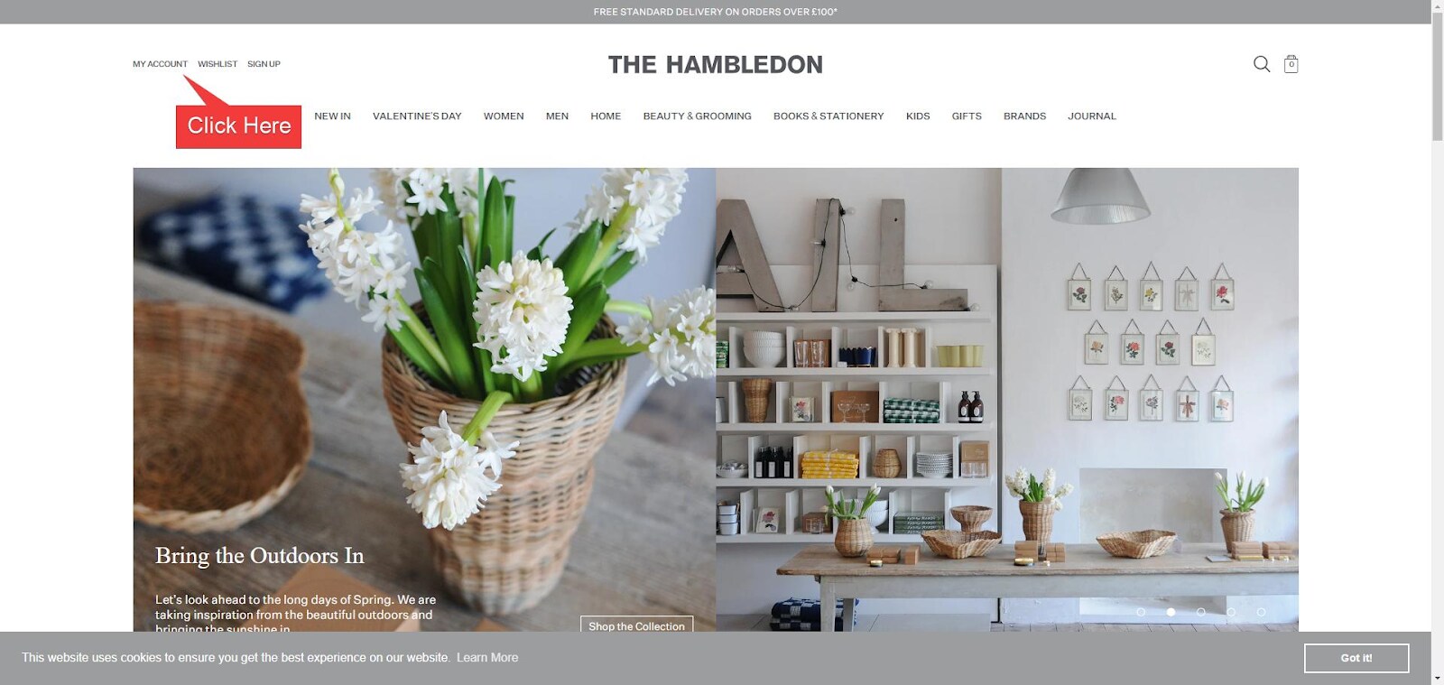 The Hambledon Member Home Page