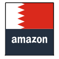 Amazon Logo to Bahrain Flag