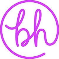 BH cosmetics logo on top of makeup palette