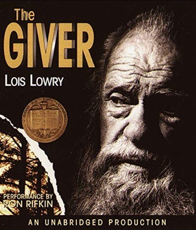 Cover of the book “The Giver” by Lois Lowry