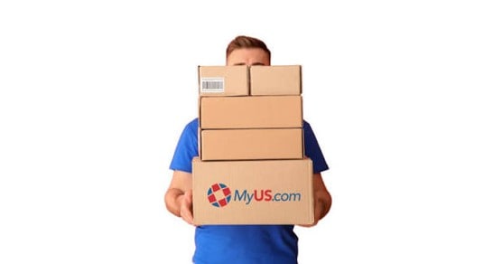 Carrier holding multiple MyUS packages