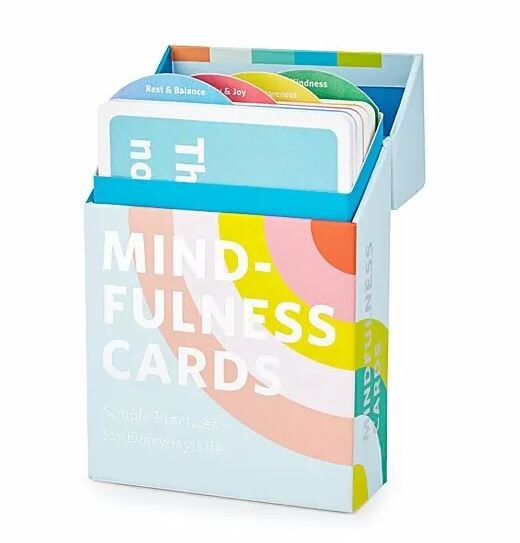 multicolor deck of mindfulness gift cards