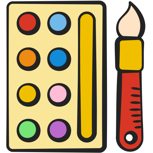 Water-Based Paint Icon
