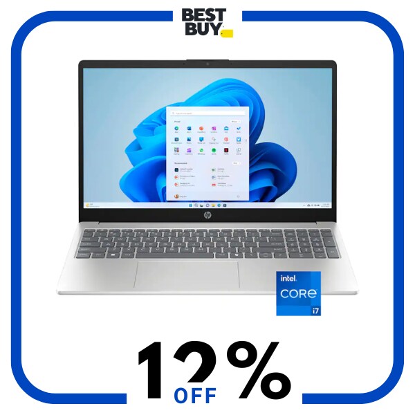 A silver and black laptop