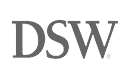 DSW logo in gray