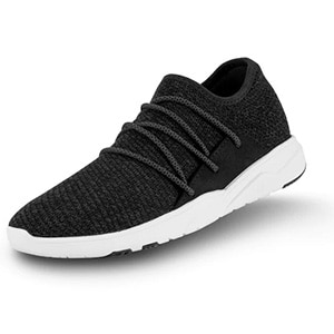 Black and White Vessi Women’s Cityscape Waterproof Sneakers