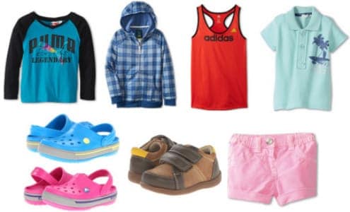 Kids clothes and crocs